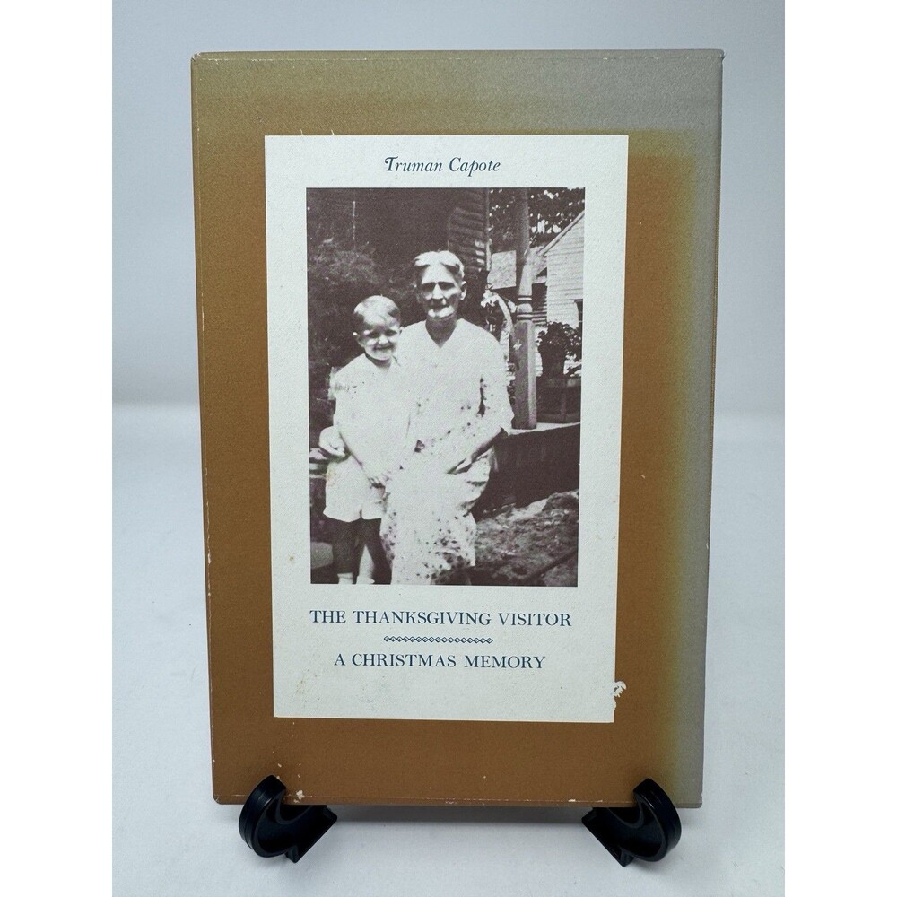 The Thanksgiving Visitor A Christmas Memory by Truman Capote HC 1967 Slip Cover